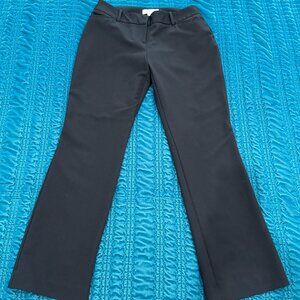 Liz Claiborne Audra Black Dress Pants Size 2P Petite Work Career Slacks